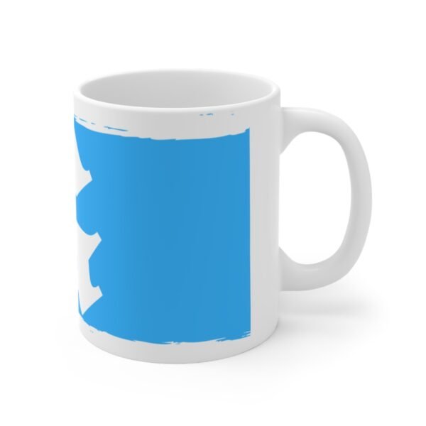 Blue G Ceramic Coffee Cups, 11oz, 15oz - Image 3