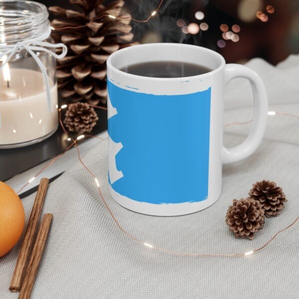 Blue G Ceramic Coffee Cups, 11oz, 15oz - Image 4