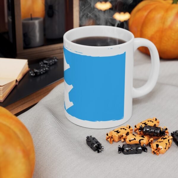 Blue G Ceramic Coffee Cups, 11oz, 15oz - Image 7