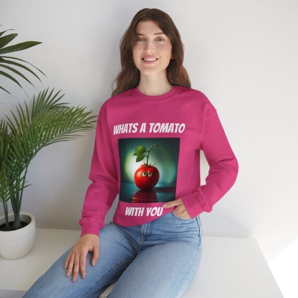 Tomato joke Crewneck Sweatshirt - Image 286