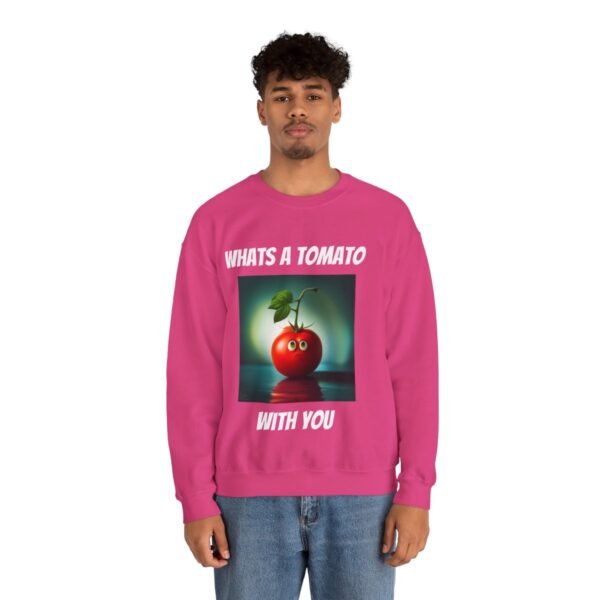 Tomato joke Crewneck Sweatshirt - Image 281