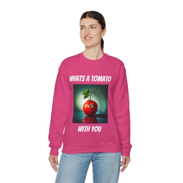 Tomato joke Crewneck Sweatshirt - Image 283