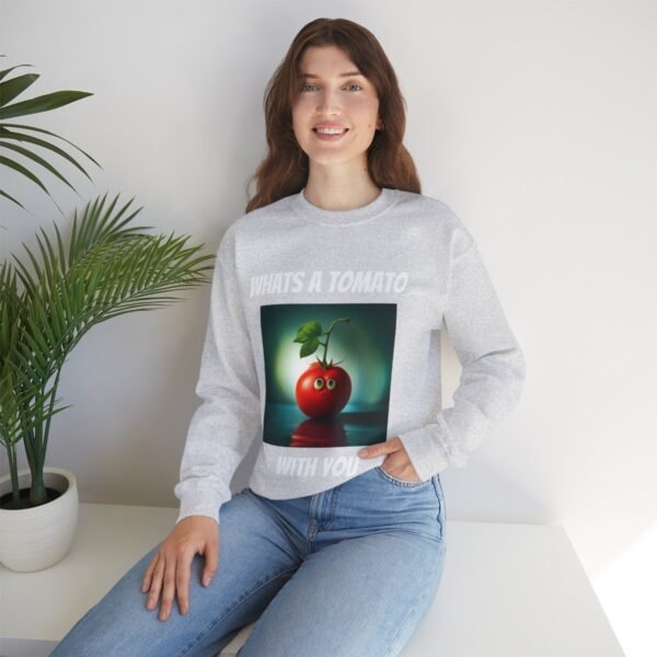 Tomato joke Crewneck Sweatshirt - Image 33