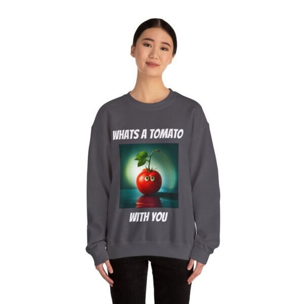 Tomato joke Crewneck Sweatshirt - Image 236