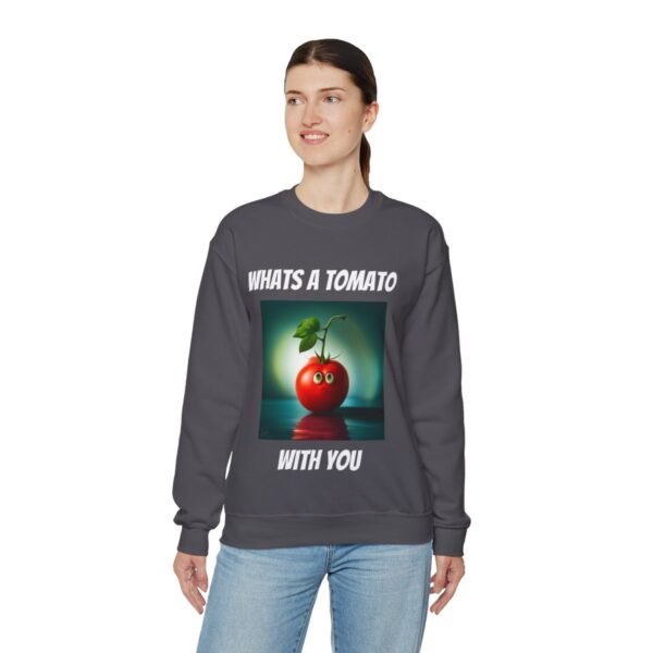 Tomato joke Crewneck Sweatshirt - Image 239