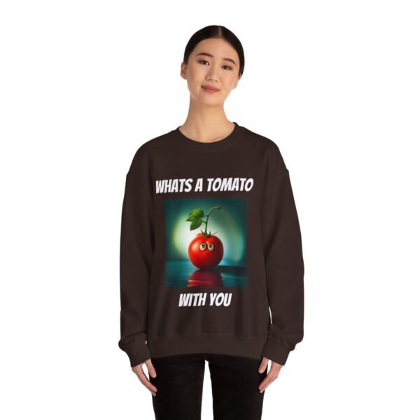Tomato joke Crewneck Sweatshirt - Image 115