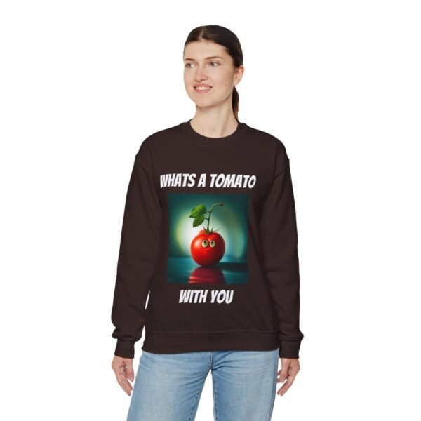 Tomato joke Crewneck Sweatshirt - Image 118