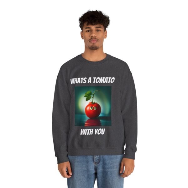 Tomato joke Crewneck Sweatshirt - Image 182