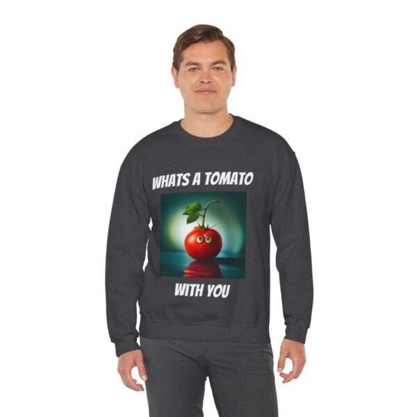 Tomato joke Crewneck Sweatshirt - Image 177