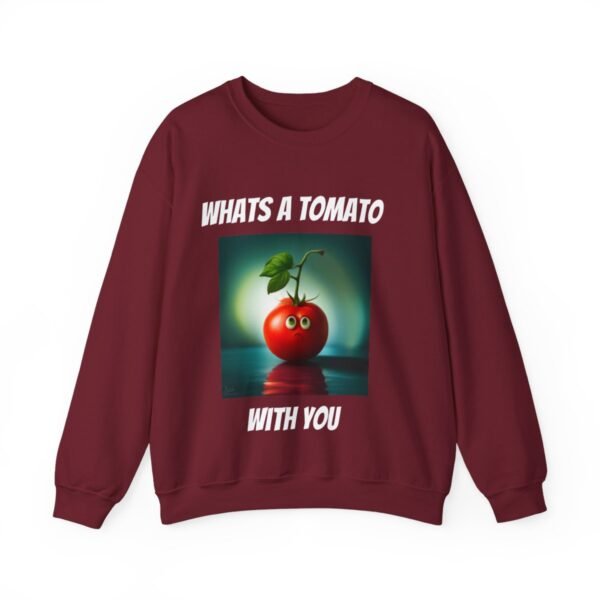 Tomato joke Crewneck Sweatshirt - Image 310
