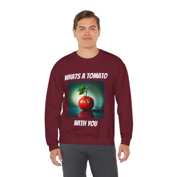 Tomato joke Crewneck Sweatshirt - Image 309