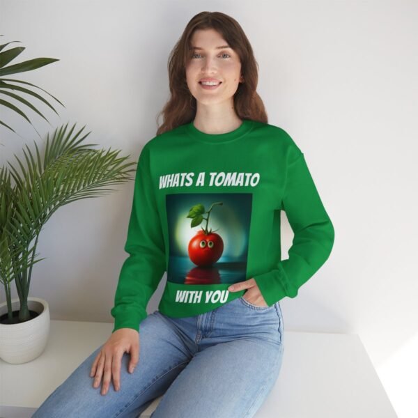 Tomato joke Crewneck Sweatshirt - Image 176