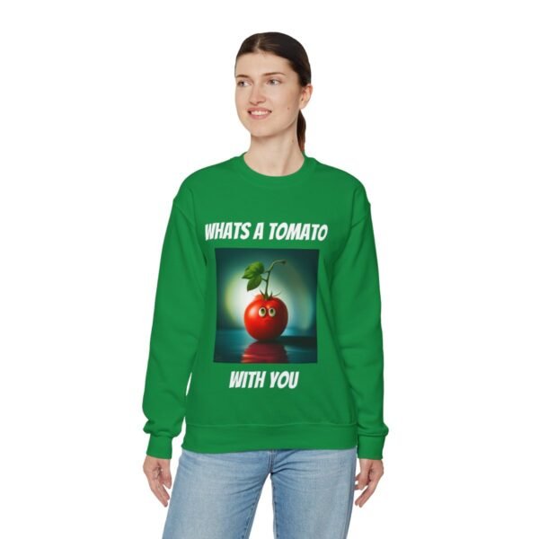 Tomato joke Crewneck Sweatshirt - Image 173