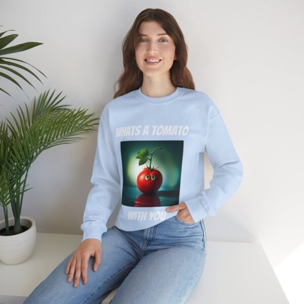 Tomato joke Crewneck Sweatshirt - Image 198