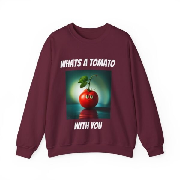 Tomato joke Crewneck Sweatshirt - Image 101
