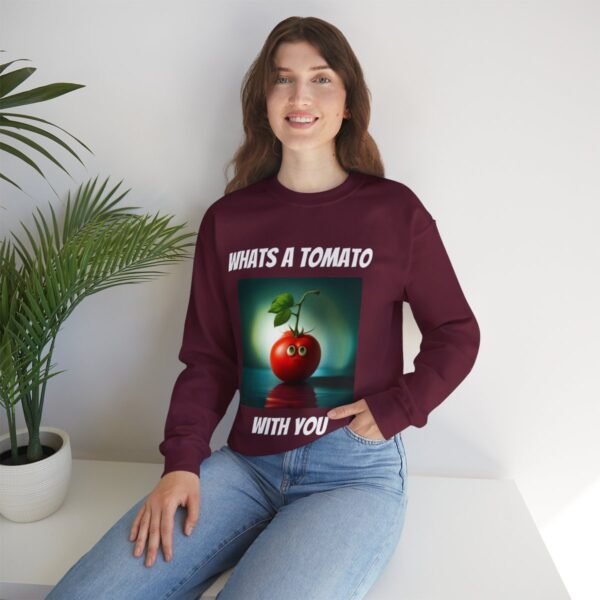 Tomato joke Crewneck Sweatshirt - Image 110