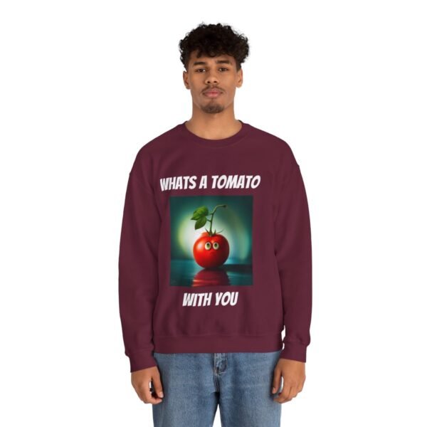 Tomato joke Crewneck Sweatshirt - Image 105