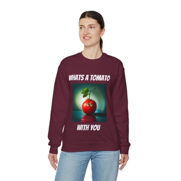 Tomato joke Crewneck Sweatshirt - Image 107