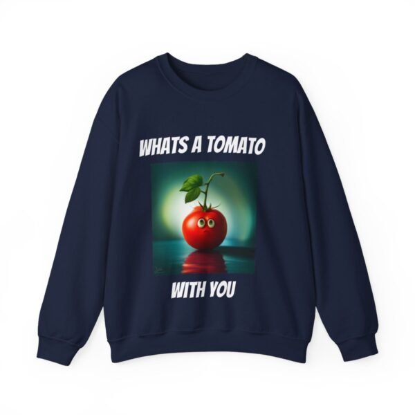 Tomato joke Crewneck Sweatshirt - Image 2