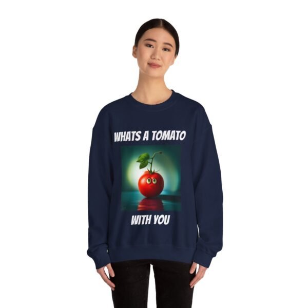 Tomato joke Crewneck Sweatshirt - Image 5