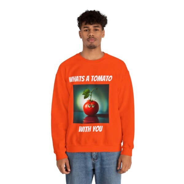 Tomato joke Crewneck Sweatshirt - Image 83