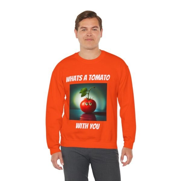 Tomato joke Crewneck Sweatshirt - Image 78