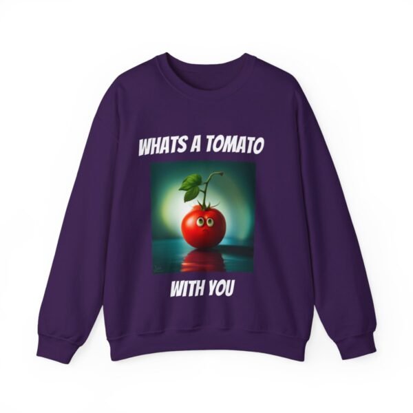 Tomato joke Crewneck Sweatshirt - Image 255