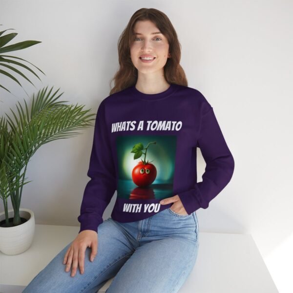 Tomato joke Crewneck Sweatshirt - Image 264