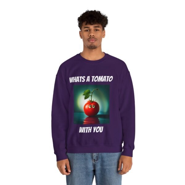 Tomato joke Crewneck Sweatshirt - Image 259