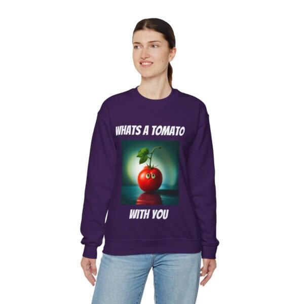 Tomato joke Crewneck Sweatshirt - Image 261