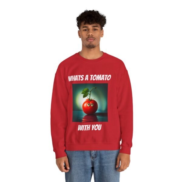 Tomato joke Crewneck Sweatshirt - Image 292