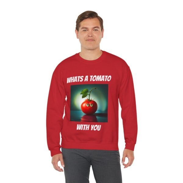 Tomato joke Crewneck Sweatshirt - Image 287