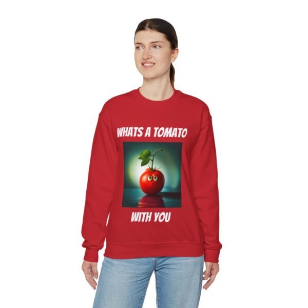 Tomato joke Crewneck Sweatshirt - Image 294