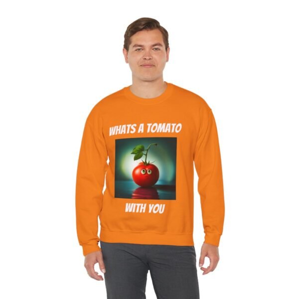 Tomato joke Crewneck Sweatshirt - Image 89