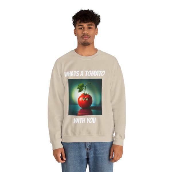 Tomato joke Crewneck Sweatshirt - Image 50