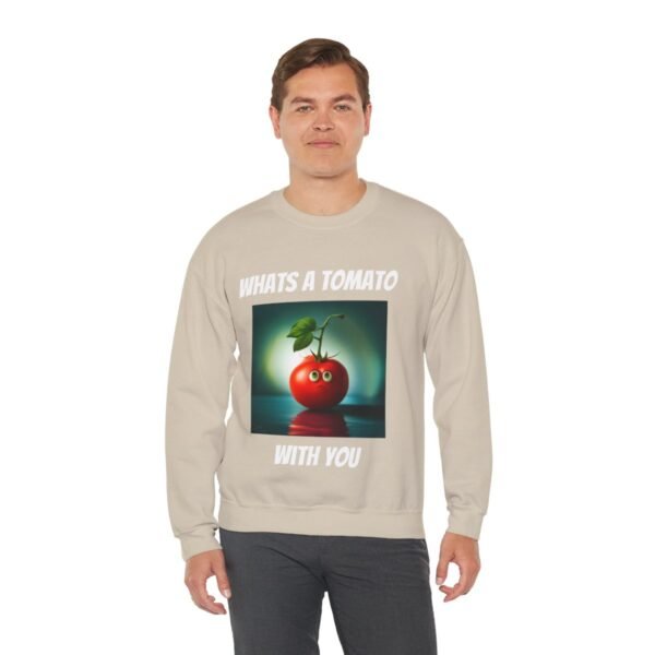 Tomato joke Crewneck Sweatshirt - Image 45