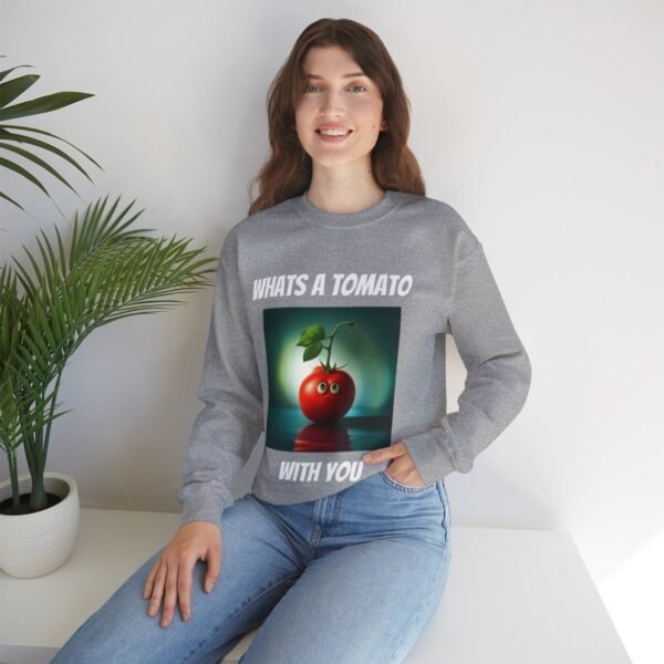 Tomato joke Crewneck Sweatshirt - Image 66