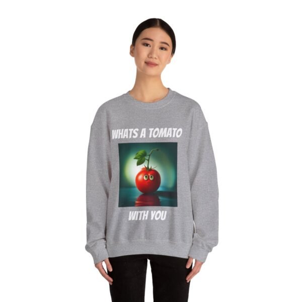 Tomato joke Crewneck Sweatshirt - Image 60