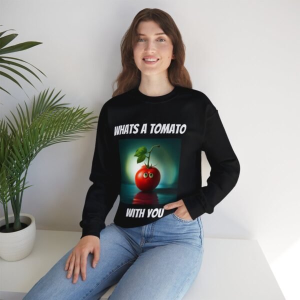 Tomato joke Crewneck Sweatshirt - Image 44