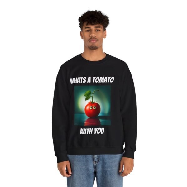 Tomato joke Crewneck Sweatshirt - Image 39