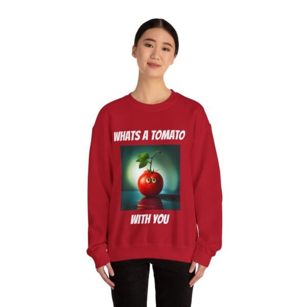 Tomato joke Crewneck Sweatshirt - Image 302