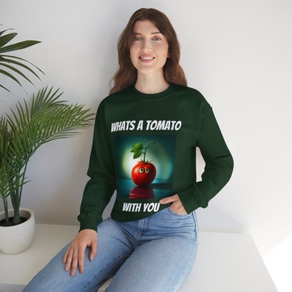 Tomato joke Crewneck Sweatshirt - Image 154