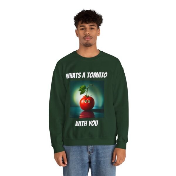 Tomato joke Crewneck Sweatshirt - Image 149