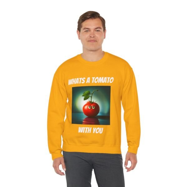 Tomato joke Crewneck Sweatshirt - Image 67