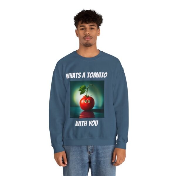 Tomato joke Crewneck Sweatshirt - Image 215