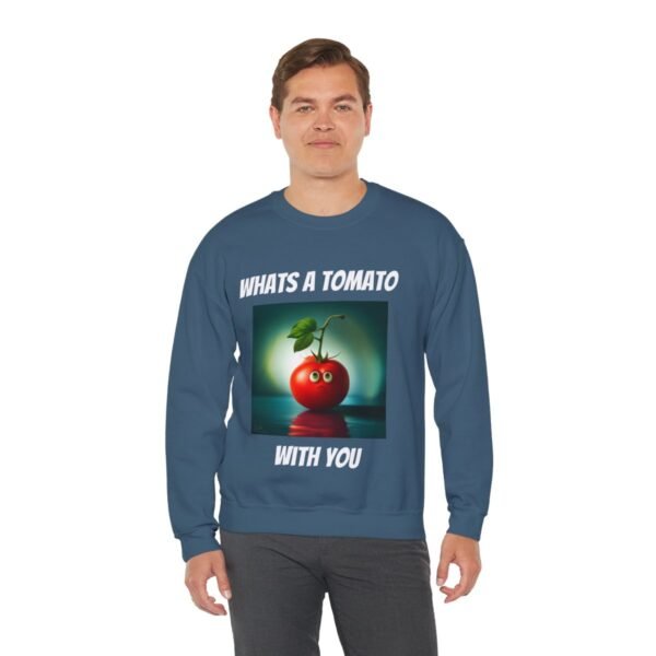 Tomato joke Crewneck Sweatshirt - Image 210