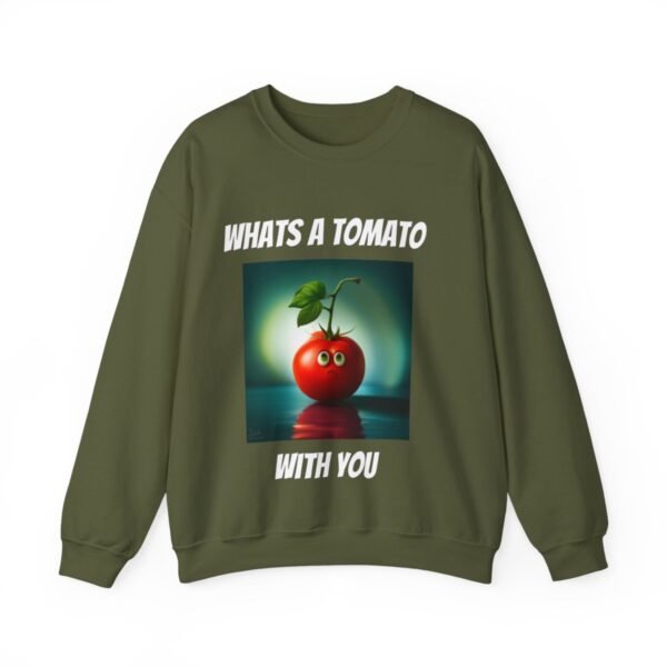 Tomato joke Crewneck Sweatshirt - Image 134