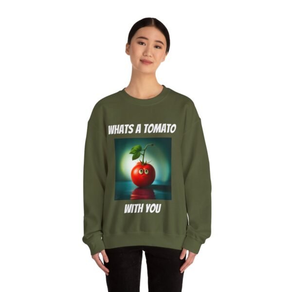 Tomato joke Crewneck Sweatshirt - Image 137