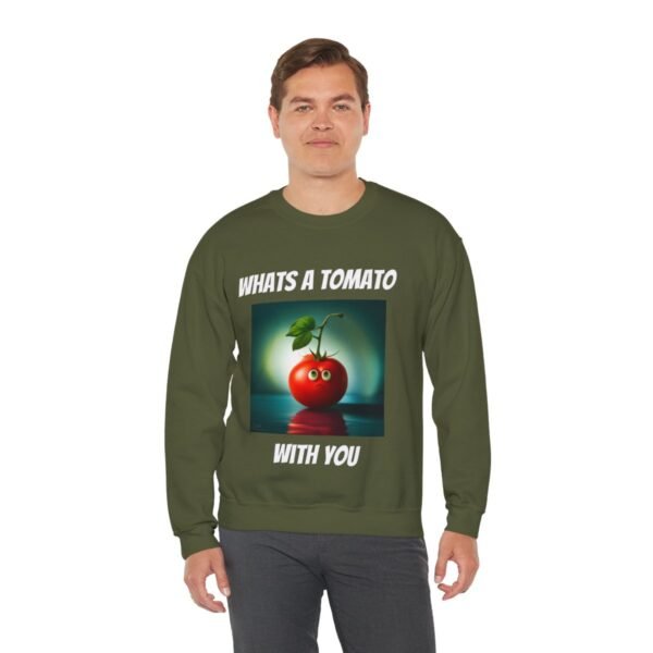 Tomato joke Crewneck Sweatshirt - Image 133