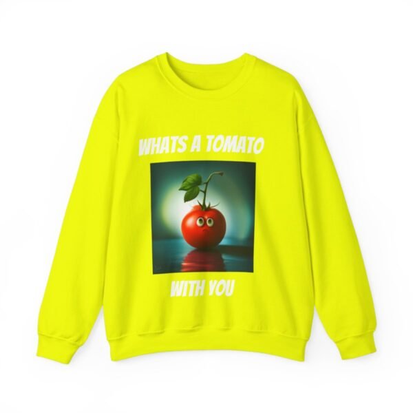Tomato joke Crewneck Sweatshirt - Image 123
